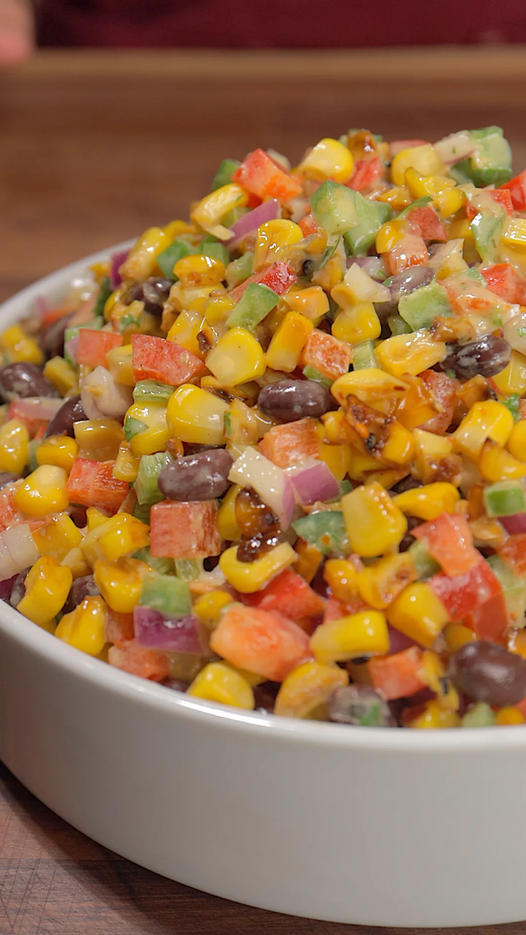 Picture for Ensalada de Maiz y Frijoles Negros [Black Bean and Corn Salad]